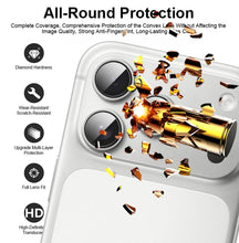 Carica l'immagine nel visualizzatore di Gallery, GIOPUEY [Super Sottile 4 Pezzi Pellicola Fotocamera Compatibile con iPhone 17 PRO, HD Vetro Temperato [Resistente ai Gra
