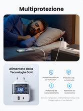 Carica l'immagine nel visualizzatore di Gallery, UGREEN Zapix 20W Caricatore USB C GaN 2Pack Caricabatteria Ricarica Rapida
