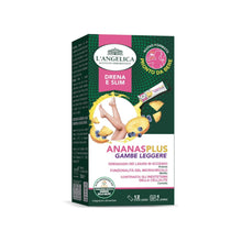 Carica l'immagine nel visualizzatore di Gallery, L'Angelica Integratore Ananas Plus Gambe Leggere, Drenante per Favorire la Circolazione, Integratore Anti Cellulite Dren