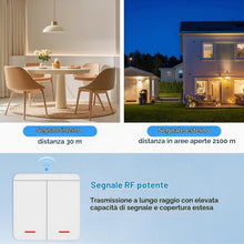 Carica l'immagine nel visualizzatore di Gallery, Interruttore Senza Fili Della Luce, Interruttore Wireless RF