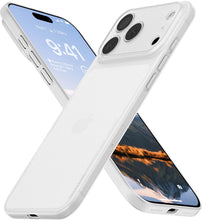 Carica l'immagine nel visualizzatore di Gallery, memumi 0.3mm Custodia Ultra Sottile per iPhone 17 Pro Max, Morbida al tatto, Cover Posteriore Morbida e Leggera, Design 