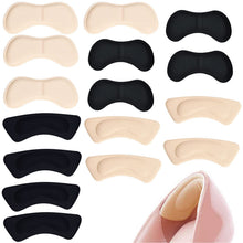 Carica l'immagine nel visualizzatore di Gallery, Cuscini per tallone Pad Heel,di cuscinetti per il tallone,8 paia comodi cuscinetti per il,soletta autoadesiva per la cur