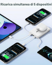 Carica l'immagine nel visualizzatore di Gallery, Power Bank per Magsafe 10000mAh Compatibile con Serie iPhone 12-17