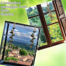 Carica l'immagine nel visualizzatore di Gallery, Campane a Vento 2 Pezzi da Appendere Campana del Forma di Strega Campanelli a Vento per Esterno Campanelli Eolici Decora
