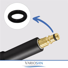 Carica l'immagine nel visualizzatore di Gallery, VARIOSAN O-ring per idropulitrice ad alta pressione 18830, 10 pezzi, 1/2", NBR, Quick Connect, Compatible/Substitute for