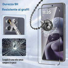 Carica l'immagine nel visualizzatore di Gallery, 2+2 Pezzi Vetro Temperato per Motorola Moto G67/Moto G77/Moto G87 5G Pellicola Prottetiva con Pellicola Fotocamera,Anti 
