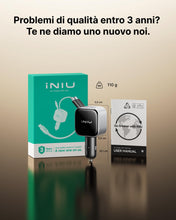 Carica l'immagine nel visualizzatore di Gallery, INIU Caricabatterie Auto 145W, 4 Porte PD USB C Retrattile, Accendisigari