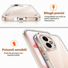 Carica l'immagine nel visualizzatore di Gallery, iVoler Anti Ingiallimento Chiaro Cover per Honor 400 5G, [Antiurto di Grado Militare] Trasparente Sottile Anti Graffio C