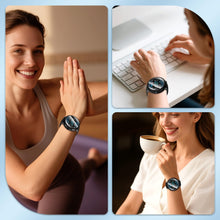 Carica l'immagine nel visualizzatore di Gallery, Diruite 3 Pezzi Custodia per Amazfit Active MAX Pellicola Protettiva,Morbido TPU Scratch Resistant Cover HD Protettiva S