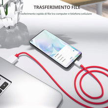 Carica l'immagine nel visualizzatore di Gallery, DUX DUCIS Cavo per OnePlus Nord/Nord N100 / 8T / 8/8 Pro / 7T / 7T Pro / 7/7 Pro / 6 / 6T / 5T / 5 / 3T / 3, Cavo Dati a