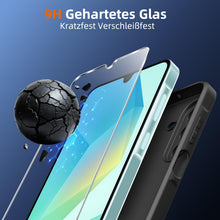 Carica l'immagine nel visualizzatore di Gallery, Cover Silicone per Samsung Galaxy A16 4G/5G con 2 Pezzi Vetro Temperato, Custodia Protettiva Ultrasottile in Morbido TPU