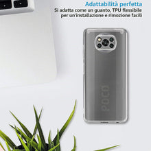 Carica l'immagine nel visualizzatore di Gallery, Captor Cover Trasparente per Xiaomi Poco X3/X3 Pro, Custodia TPU in Silicone Flessibile Morbida e Sottile, Protezione co