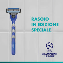 Carica l'immagine nel visualizzatore di Gallery, Gillette Mach 3 Rasoio Barba Manuale, 12 Lamette Uomo, Multicolore
