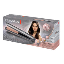 Carica l'immagine nel visualizzatore di Gallery, Remington Piastra per Capelli professionale Keratin Protect, Rivestimento Ceramico alla Cheratina con Olio di mandorle, 