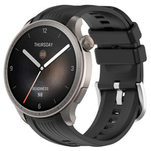 Carica l'immagine nel visualizzatore di Gallery, Yikamosi Compatibile con Amazfit Balance Cinturino per Donne e Uomini,22MM Sgancio Rapido Silicone Chiusura in acciaio i