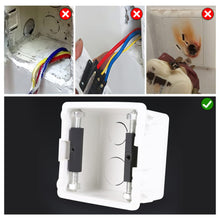 Carica l'immagine nel visualizzatore di Gallery, Brelet 10 Set di 118 Tipo Riparazione Cassetta Elettrica, Scatola Derivazione Esterna, Riparatore Asta di Supporto Elett