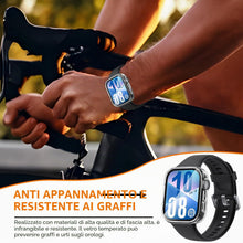 Carica l'immagine nel visualizzatore di Gallery, Diruite 2 Pezzi Cover per Huawei Watch Fit 4 Custodia Protettiva,Vetro Temperato Pellicola Protettiva 9H HD Durezza PC C
