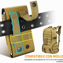 Carica l'immagine nel visualizzatore di Gallery, 2 Pcs porta cellulare da cintura, custodie per cellulari, Porta Cellulare Da Cintura,Portatelefono da Cinta,Custodia Pro