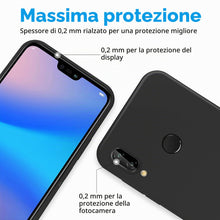 Carica l'immagine nel visualizzatore di Gallery, N NEWTOP Cover Compatibile per Huawei P20 Lite, Custodia TPU Soft Gel Silicone Ultra Slim Sottile Flessibile Case Poster
