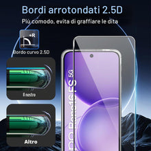 Carica l'immagine nel visualizzatore di Gallery, cover per OPPO Reno 16 F/FS 5G +1 pezzo Vetro Temperato+ Pellicola protettiva per la fotocamera,schermo ultra trasparent