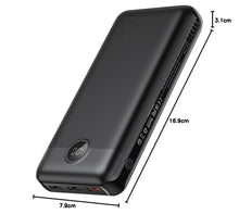 Carica l'immagine nel visualizzatore di Gallery, VEGER Power Bank 30000mAh 20W Ricarica Rapida Caricatore Portatile Batterie