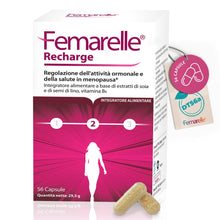 Carica l'immagine nel visualizzatore di Gallery, Femarelle Recharge Capsule per Menopausa