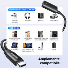 Carica l'immagine nel visualizzatore di Gallery, UGREEN Adattatore USB C a USB C 2 In 1 PD 60W Carica Rapida Magnetico