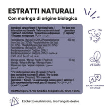 Carica l'immagine nel visualizzatore di Gallery, Fosfatidilserina 450mg potenziata con Moringa BIO | Utile per Cortisolo