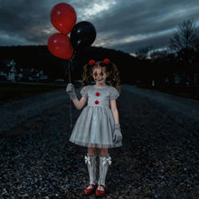 Carica l'immagine nel visualizzatore di Gallery, Costume da clown da bambina