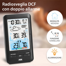 Carica l'immagine nel visualizzatore di Gallery, ADE Stazione meteo Digitale con Sensore Esterno Wireless | Qualita Aria Monitoraggio | Ventilazione Consigliata | Termom