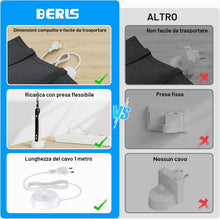 Carica l'immagine nel visualizzatore di Gallery, BERLS Caricatore per Oral-B Spazzolino Elettrico Modello 3757, Compatibile Oral B iO 4n/ 5n/ iO 6/ Pro 600/650(UK)/2 250