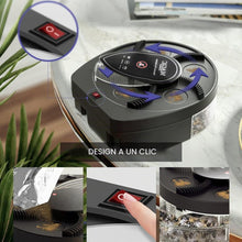 Carica l'immagine nel visualizzatore di Gallery, MAGIC SELECT Acchiappamosche Elettrico Girevole 360° con USB, Nero