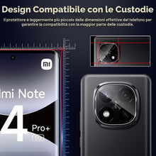 Carica l'immagine nel visualizzatore di Gallery, Aerku Pellicola Vetro Temperato per Xiaomi Redmi Note 14 Pro Plus 5G/14 Pro+ 5G, Pellicola Fotocamera, [2+2 Pezzi] 9H An