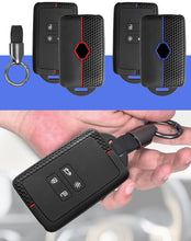 Carica l'immagine nel visualizzatore di Gallery, 2 pezzi copertura chiave auto Compatibile con Renault Clio Megane Koleos Twingo Kadjar Kangoo Talisman Captur Espace Dac