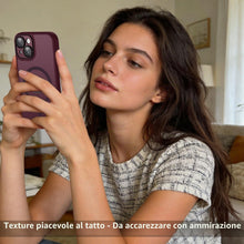 Carica l'immagine nel visualizzatore di Gallery, Cover per iPhone 13 Compatibile con MagSafe Prugna