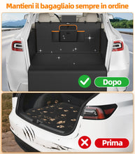 Carica l'immagine nel visualizzatore di Gallery, Telo Bagagliaio Auto per Cani Impermeabile Protezione Bagagliaio Auto con Protezione Laterale e Paraurti Universale Copr