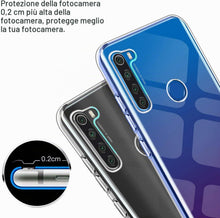 Carica l'immagine nel visualizzatore di Gallery, Captor Cover Trasparente per Xiaomi Redmi Note 8T, Custodia TPU in Silicone Flessibile Morbida e Sottile, Protezione Fot