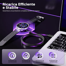 Carica l'immagine nel visualizzatore di Gallery, Cavo Caricatore USB C per Amazfit Active 2/Bip 6, 2 Unità