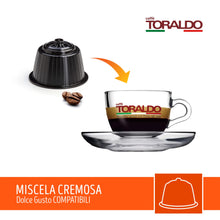 Carica l'immagine nel visualizzatore di Gallery, CAFFÈ TORALDO | Capsule Compatibile Dolce Gusto* (100 Unità, Miscela Cremosa)
