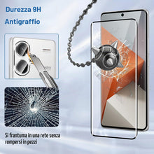Carica l'immagine nel visualizzatore di Gallery, 2+2 Pezzi 3D Vetro Temperato per Xiaomi Redmi Note 13 Pro Plus 5G (Non 4G) Pellicola Prottetiva con Pellicola Fotocamera
