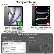 Carica l'immagine nel visualizzatore di Gallery, JETech Custodia per iPad Air 13" M4/M3/M2 (2026/2025/2024), Nero