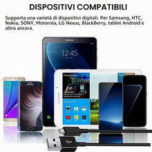 Carica l'immagine nel visualizzatore di Gallery, Caricabatterie Ricarica Rapida AFC 2A USB Alimentatore con cavo Micro USB da 1,5 m Per Samsung Galaxy S7/S7 Edge/S6/S6 E