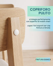 Carica l'immagine nel visualizzatore di Gallery, 120 Pezzi Tappi Copriforo, Tappi di Chiusura, Copritappi in Plastica per Viti, Tappi Copriforo in Plastica (5 6 8 10mm) 