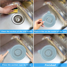 Carica l'immagine nel visualizzatore di Gallery, Alyvisun 2Pcs Filtro per Lavello in Silicone
