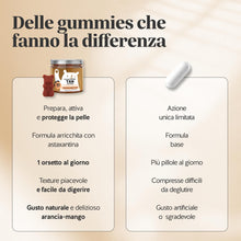 Carica l'immagine nel visualizzatore di Gallery, Bears with Benefits - Gommose Beta-Carotene - Abbronzatura - 30 pezzi