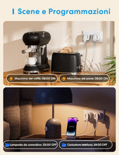 Carica l'immagine nel visualizzatore di Gallery, Meross Presa Smart WiFi con Misuratore di Consumo Elettrico e Timer, Tipo F