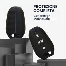 Carica l'immagine nel visualizzatore di Gallery, kwmobile Custodia Coprichiave Compatibile con Peugeot Citroën Smart Key 3 Tasti (Keyless Go) Cover - Copri Telecomando C