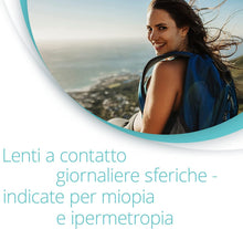 Carica l'immagine nel visualizzatore di Gallery, Dailies AquaComfort Plus lenti a contatto giornaliere | 30 pz | -01.25 dpt