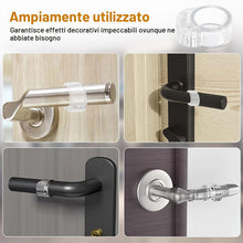 Carica l'immagine nel visualizzatore di Gallery, 10 Pz Fermaporta per Maniglia, Paracolpi Porta, Fermaporta Protezioni per Maniglia della Porta, Tamponi per Maniglie in 