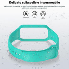 Carica l'immagine nel visualizzatore di Gallery, 5 Pezzis Cinturini Compatibile con Xiaomi Smart Band 8 Active e Redmi Smart Band 2, Cinturino in Silicone Morbido di Ric